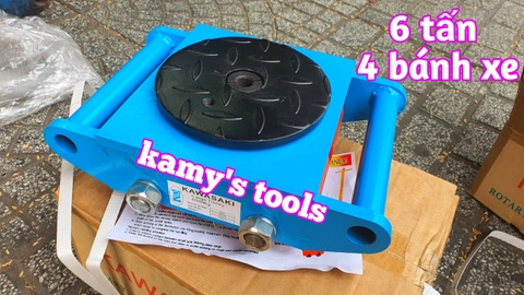 Con rùa di chuyển 6 tấn model cra-4, xe rùa đẩy hàng tải trọng cao giúp di chuyển hàng hoá nặng trong nhà xưởng nhà máy