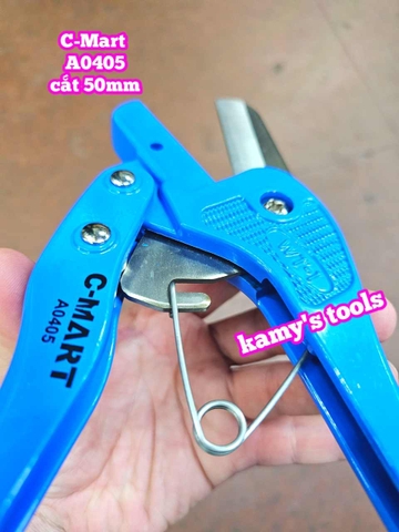 Kìm cắt máng nhựa tủ điện 8 inch 200mm C-Mart A0405 cắt 50mm kéo cắt nẹp đi dây điện