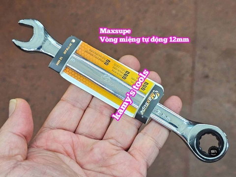 Cờ lê vòng miệng tự động Maxsupe 8mm 10mm 12mm 13mm 14mm 15mm 17mm 19mm M-7641 M-7643 M-7645 M-7646 M-7647 M-7648 M-7650 M-7652