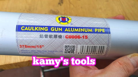 Dụng cụ bơm bắn keo xúc xích silicon c0006-15 dài 375mm