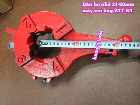 Đầu bò NHỎ cặp dao ren máy tiện ren ống 4 inch Z1T-R4 Long Shun 21-60mm