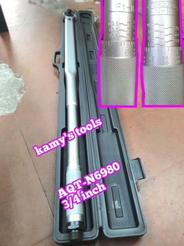 Cần siết lực 3/4 inch 140-980Nm Licota model AQT-N6980 dài 1200mm