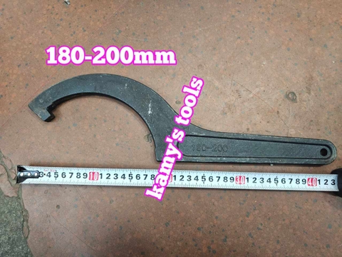 Cờ lê móc mở chén cổ 100-110mm 115-130mm 135-145mm 150-160mm 165-170mm 180-200mm Wetools WTHS100110 WTHS115130 WTHS135145 WTHS150160 WTHS180200