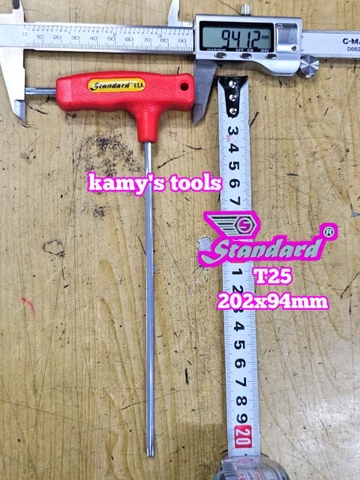 Lục giác bông cán Chữ T Standard T10 T15 T20 T25 T27 T30 T40