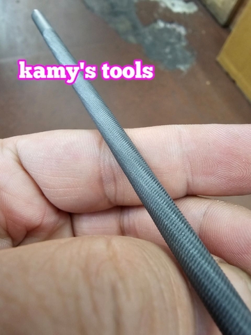 Giũa dũa cưa xích tròn Oregon 4mm 4.8mm 5.5mm (1 vĩ 3 cây)