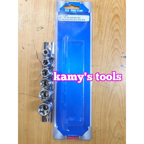 Bộ Tuýp E Kingtony 3106pr Và 4106pr