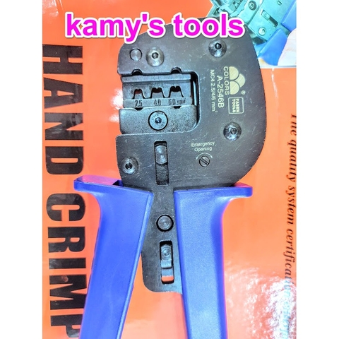 Kìm Bấm Cos Mc4 Năng Lượng Mặt Trời Fasen Lekon A-2546b Và Hs-Mc4, LY-2546B