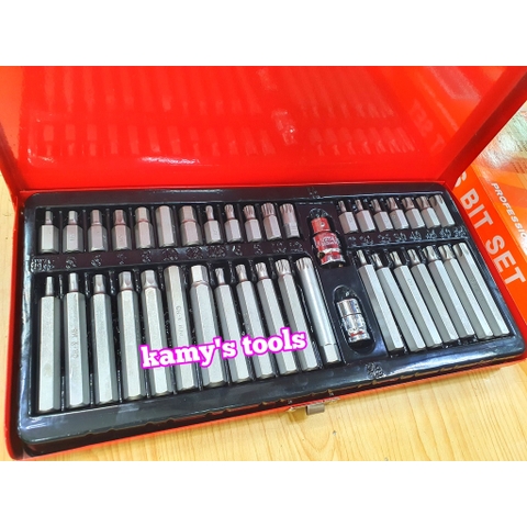 Bộ Lục Giác 40 Chi Tiết, Bộ Mũi Vít Lục Giác Sao Mở Mẹc 40 Món