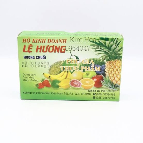 Dầu chuối (hộp 10 ống)