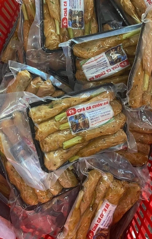 Chả cá cuốn sả 500gr