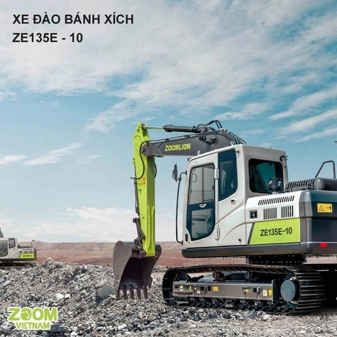 XE ĐÀO BÁNH XÍCH ZE135E - 10