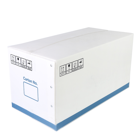 thùng nhựa PP màu trắng