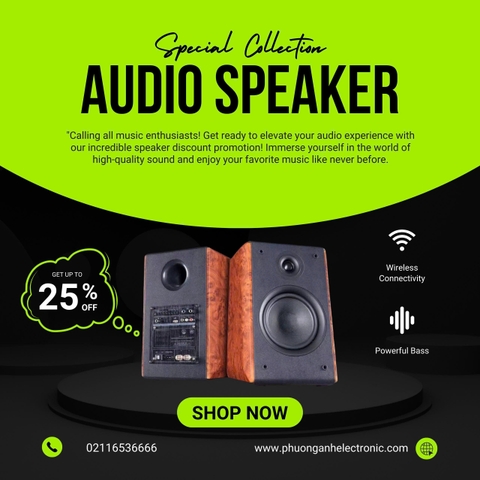 Loa Bookshelf Karaoke Acoustic A08