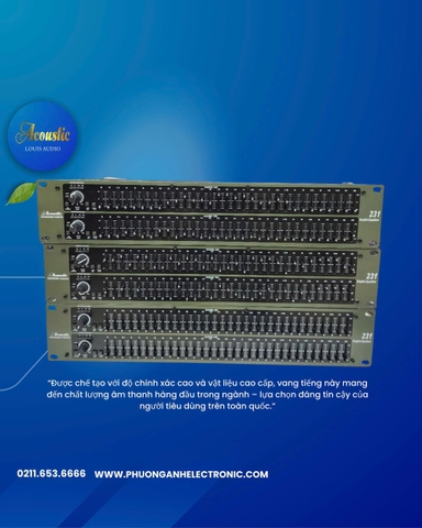 Lọc Xì Equalizer ACOUSTIC 231