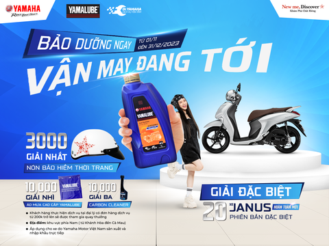 BẢO DƯỠNG NGAY - VẬN MAY ĐANG TỚI