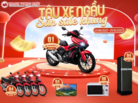 CHƯƠNG TRÌNH TẬU XE NGẦU - SĂN SALE KHỦNG