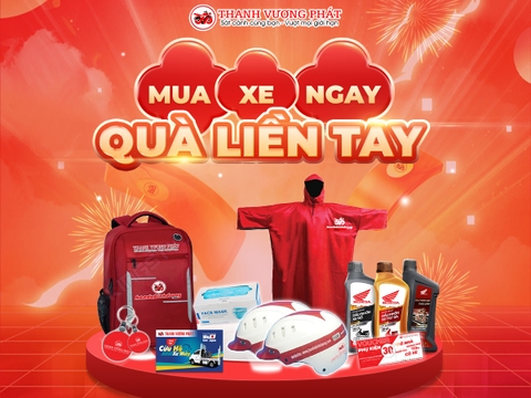 COMBO QUÀ TẶNG 10 MÓN KHI MUA XE