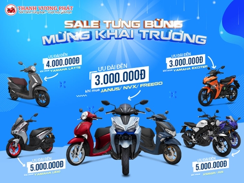 SALE TƯNG BỪNG - MỪNG KHAI TRƯƠNG
