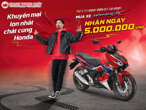 KHUYẾN MÃI LỚN NHẤT CHẤT CÙNG HONDA