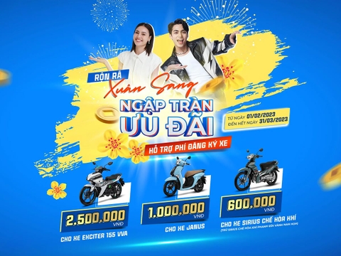 RỘN RÃ XUÂN SANG – NGẬP TRÀN ƯU ĐÃI