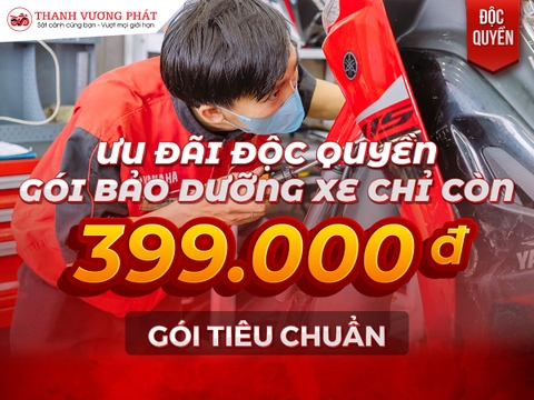 Ưu đãi độc quyền gói bảo dưỡng siêu ưu đãi - chỉ có tại Thanh Vương Phát