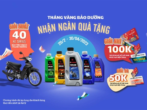 “THÁNG VÀNG BẢO DƯỠNG, NHẬN NGÀN QUÀ TẶNG”