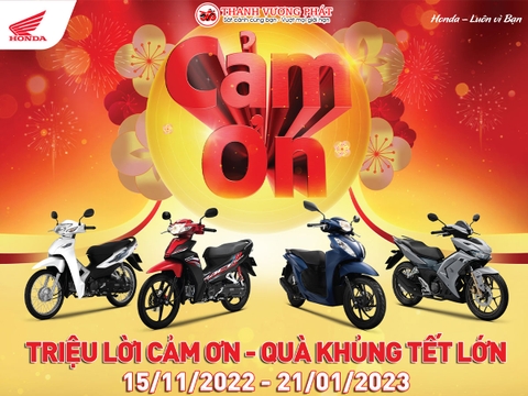 Triệu lời cảm ơn – Quà khủng Tết lớn