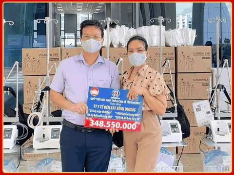 THANH VƯƠNG PHÁT HỖ TRỢ MÁY THỞ VÀ CÁC DỤNG CỤ THIẾT YẾU CHO TRUNG TÂM Y TẾ Ở BÌNH DƯƠNG