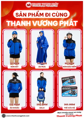 BỘ SƯU TẬP CÁC SẢN PHẨM THỜI TRANG ĐI KÈM VỚI CHIẾN MÃ CỰC XỊN TẠI THANH VƯƠNG PHÁT