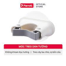 Móc treo cây lau nhà dán tường, treo chổi lau nhà, cọ bồn cầu đa năng – Parroti Keeper KP02