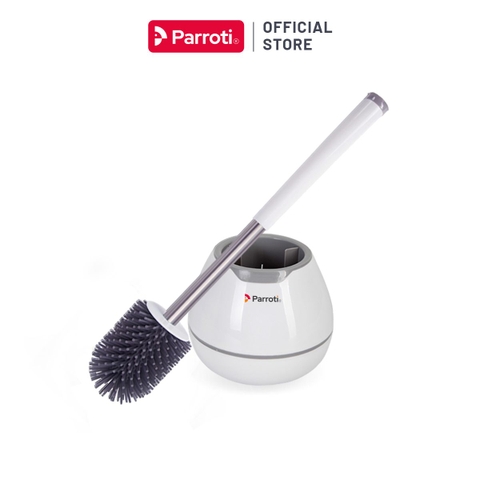 Cọ bồn cầu silicon, chà toilet nhà vệ sinh, cây chà sàn nhà vệ sinh – Parroti Silicon SL01