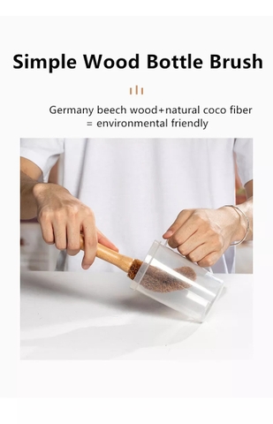 Bàn Chải Rửa Xoong Nồi Xơ Dừa Tự Nhiên ECODEALS