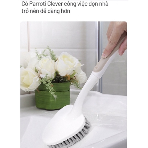 Bàn chải nhà tắm, cọ bồn rửa mặt, chổi nhà vệ sinh – Parroti Clever CR01
