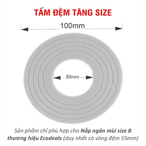 Nắp Ngăn Mùi Thoát Sàn, Chống Trào Ngược ECODEALS loại cao cấp
