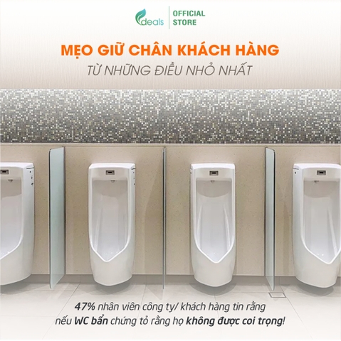 Tấm Lót Khử Mùi Bồn Tiểu ECODEALS P1 Screen