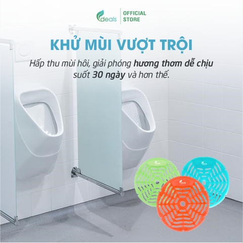 Tấm Lót Khử Mùi Bồn Tiểu ECODEALS P1 Screen