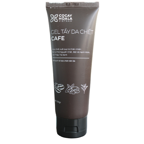 Gel tẩy da chết Cà phê cho da mặt 100g - Cỏ Cây Hoa Lá