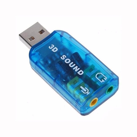 Usb ra Sound 2.1 3D 2 lỗ [BH 1 tháng]