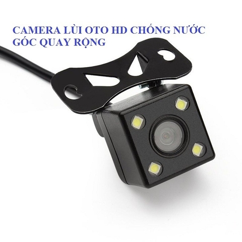 Camera lùi cho xe hơi cập lề 4 flash External Parking Camera 720P hành trình siêu nét (BH 1 tháng)