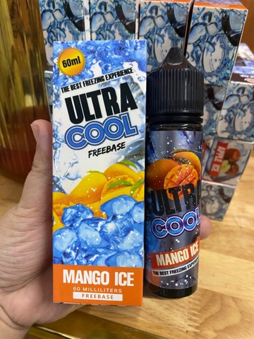 Tinh dầu Vape 60ml hương Mango Ice Malaysia UlTra Cool