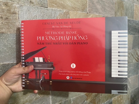 (Thanh lý) 1 Quyển duy nhất Phương Pháp Hồng năm thứ 1 với Piano new 100% mua dư ko sd còn trong seal chưa khui [BH: None] / pktn sale