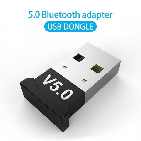 Usb bluetooth Dongle 5.0 Wireless (dùng cho Máy Tính, PC, Laptop, Macbook,...) [BH 3 tháng]