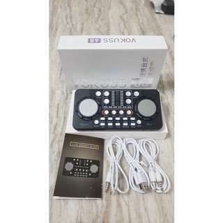 Soundcard VOKUSS 68 kiểu bàn DJ siêu đẹp [BH 1 Tháng]