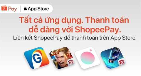 Từ Nay Người Dùng iPhone Có Thể Mua Game, Ứng Dụng, Dịch Vụ... Nhanh Chóng Bằng Ví ShoppePay