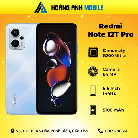 XIAOMI REDMI NOTE 12T PRO