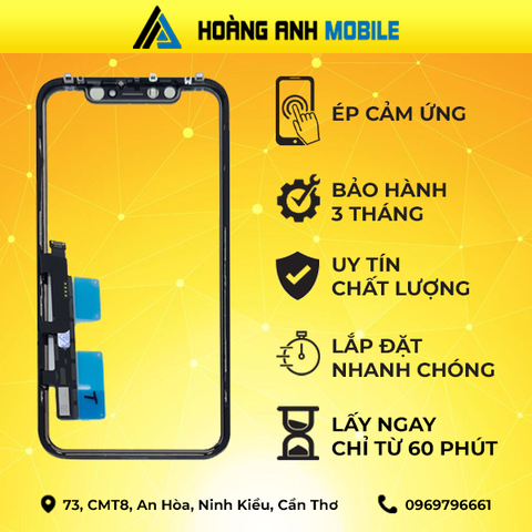Ép cảm ứng iPhone Xr