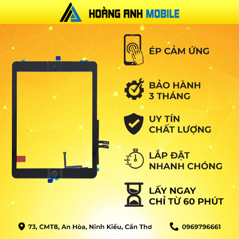 Ép cảm ứng iPad Gen 6