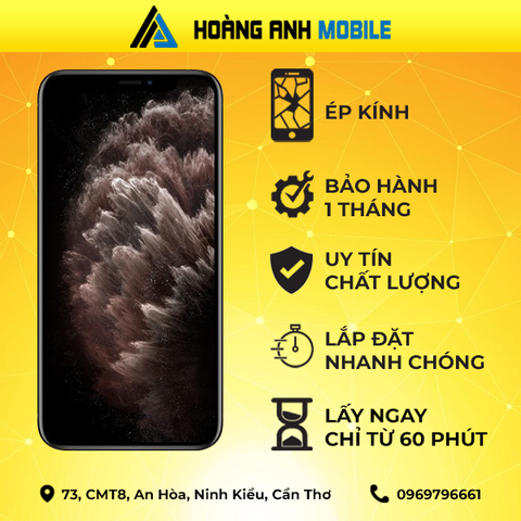 Ép kính iPhone 11 Pro