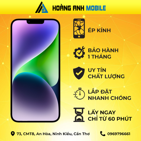 Ép kính iPhone 14 Plus