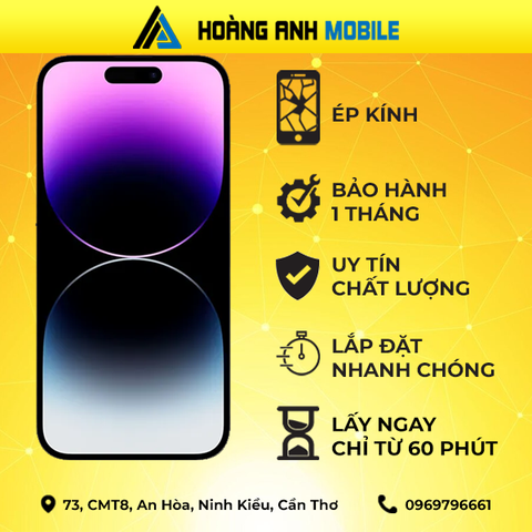 Ép kính iPhone 14 Pro Max